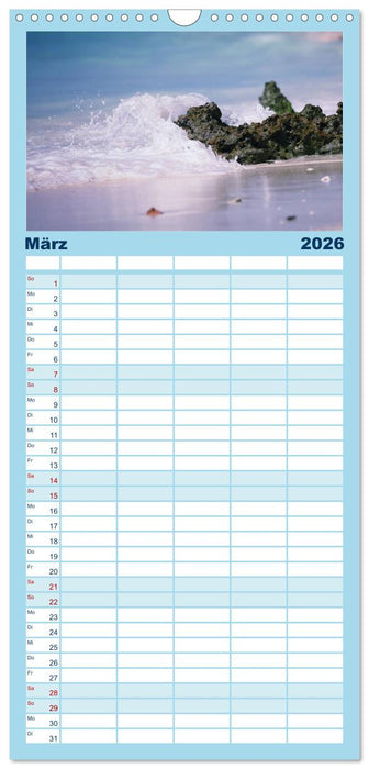 Sansibar (CALVENDO Familienplaner 2026)