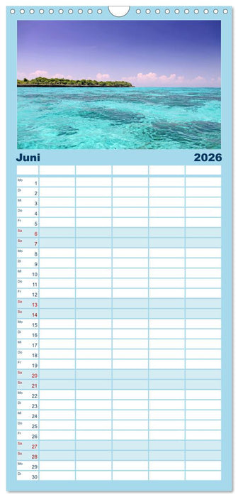 Sansibar (CALVENDO Familienplaner 2026)