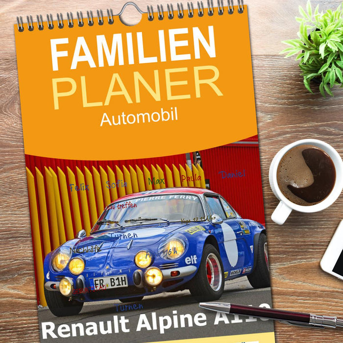 Renault Alpine A110 (CALVENDO Familienplaner 2026)