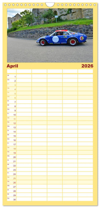 Renault Alpine A110 (CALVENDO Familienplaner 2026)