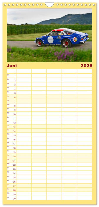 Renault Alpine A110 (CALVENDO Familienplaner 2026)