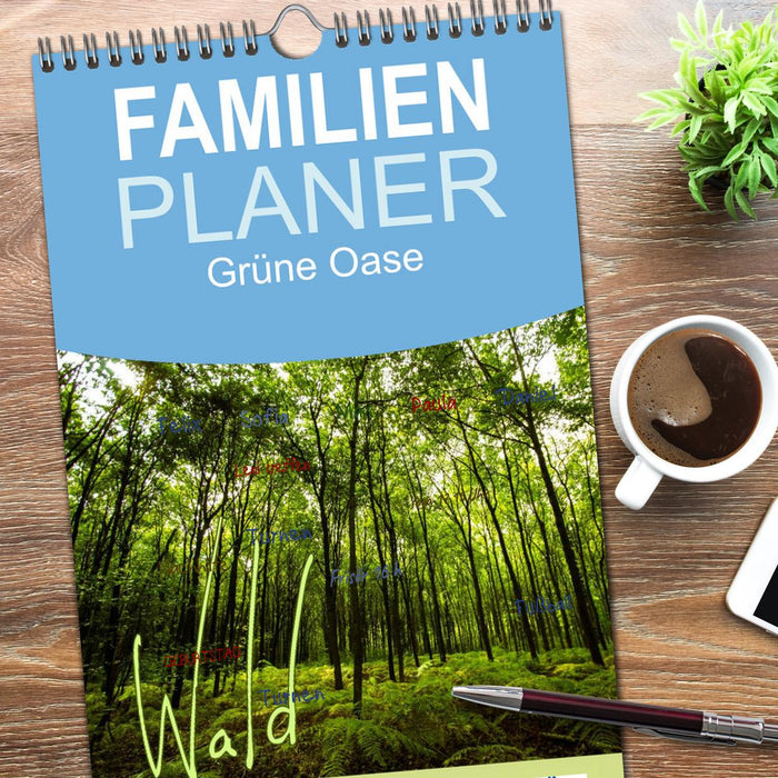 Wald (CALVENDO Familienplaner 2026)