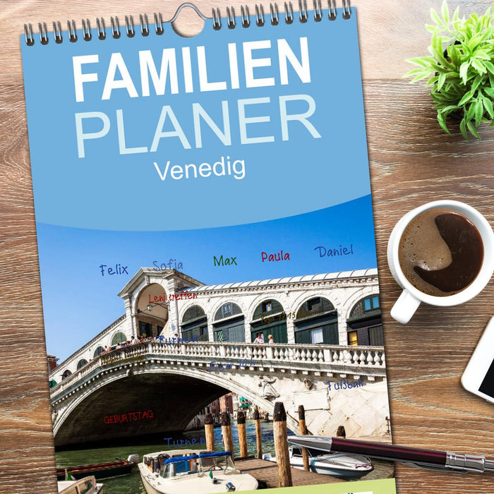 Venedig (CALVENDO Familienplaner 2026)