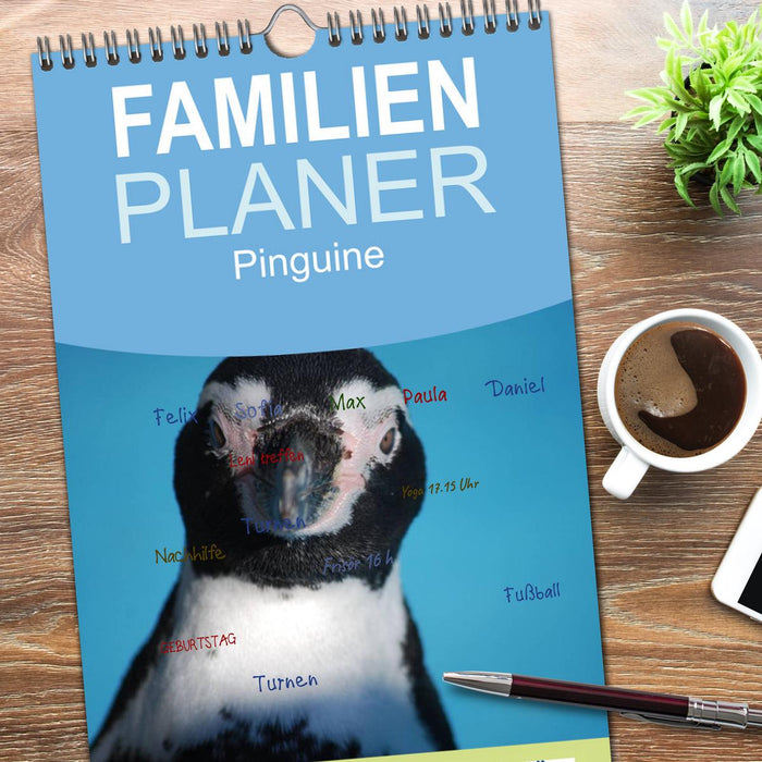 Pinguine 2026 (CALVENDO Familienplaner 2026)