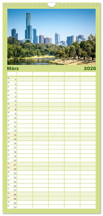 Australien (CALVENDO Familienplaner 2026)