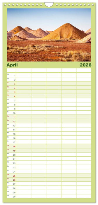 Australien (CALVENDO Familienplaner 2026)