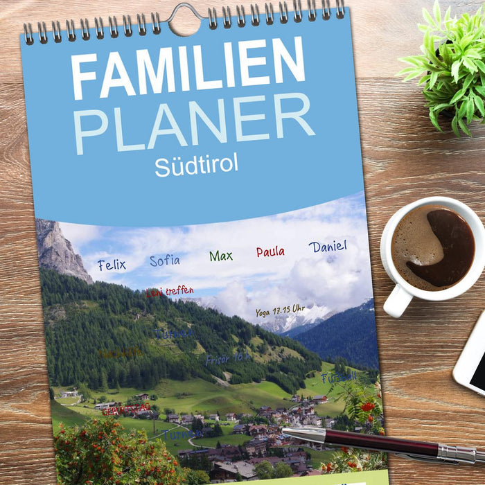 Südtirol 2026 (CALVENDO Familienplaner 2026)