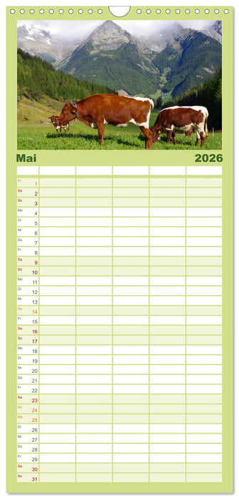 Südtirol 2026 (CALVENDO Familienplaner 2026)