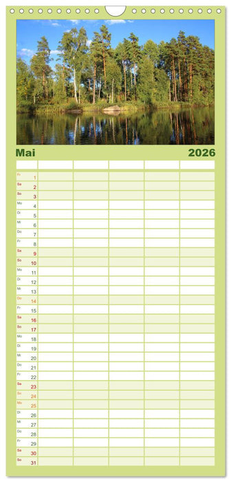 Schweden 2026 (CALVENDO Familienplaner 2026)