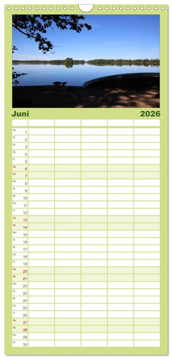 Schweden 2026 (CALVENDO Familienplaner 2026)