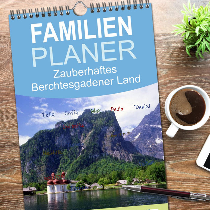 Zauberhaftes Berchtesgadener Land (CALVENDO Familienplaner 2026)