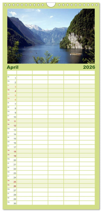 Zauberhaftes Berchtesgadener Land (CALVENDO Familienplaner 2026)