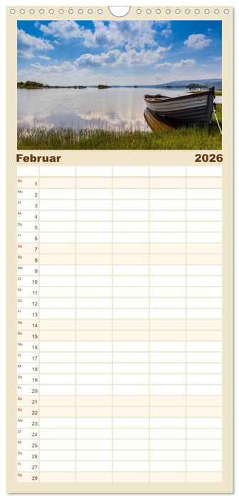 Irland - Connemara und Westküste (CALVENDO Familienplaner 2026)