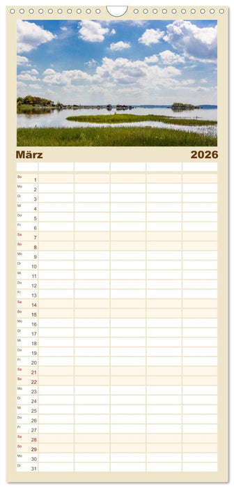 Irland - Connemara und Westküste (CALVENDO Familienplaner 2026)