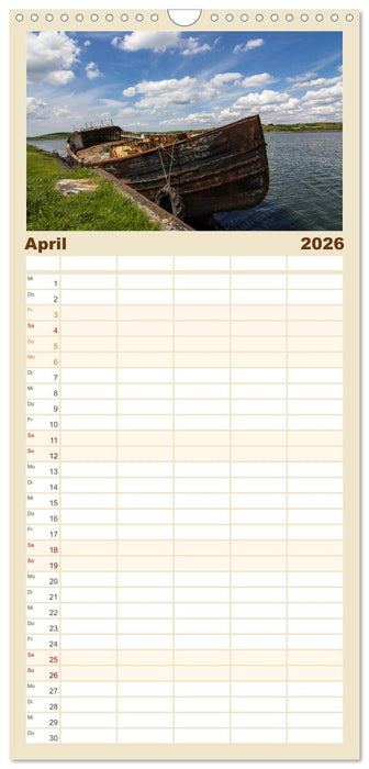 Irland - Connemara und Westküste (CALVENDO Familienplaner 2026)