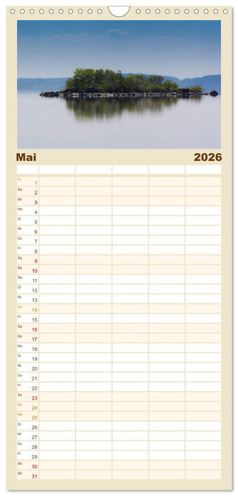 Irland - Connemara und Westküste (CALVENDO Familienplaner 2026)