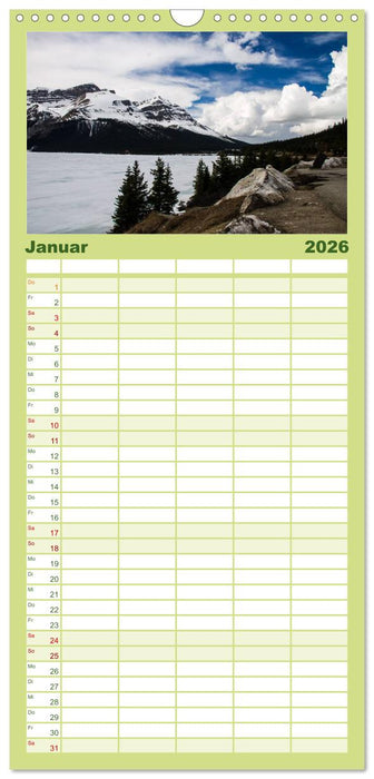 Oh Canada... (CALVENDO Familienplaner 2026)