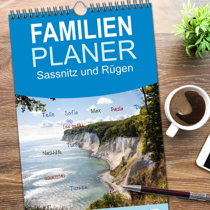 Sassnitz und Rügen (CALVENDO Familienplaner 2026)