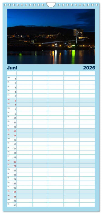 Sassnitz und Rügen (CALVENDO Familienplaner 2026)