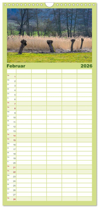 Bäume 2026 (CALVENDO Familienplaner 2026)