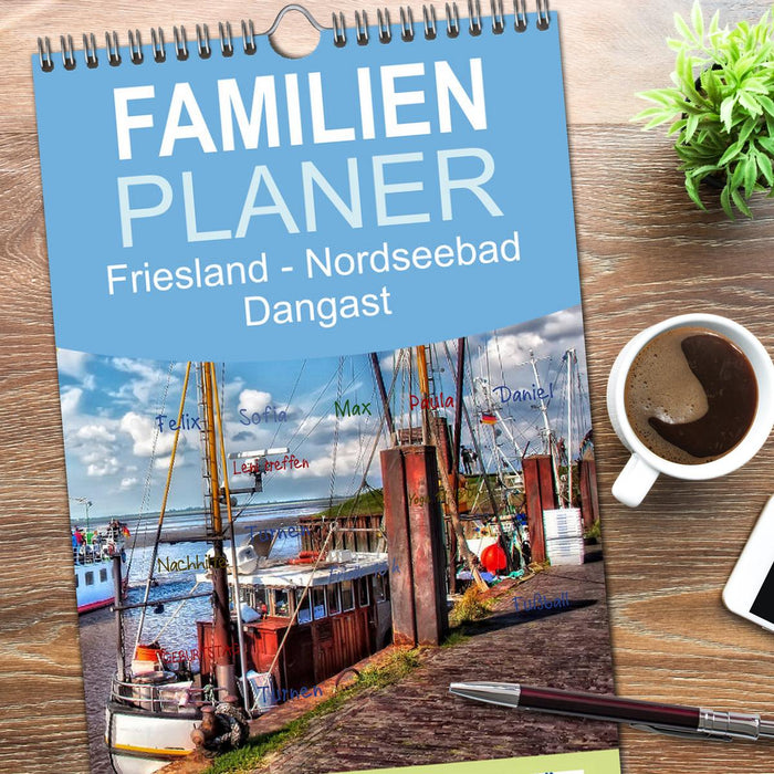 Friesland - Nordseebad Dangast (CALVENDO Familienplaner 2026)