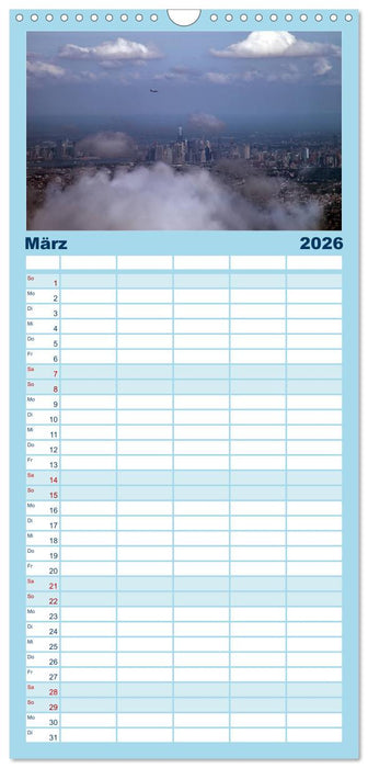 New York - Bilder einer Metropole (CALVENDO Familienplaner 2026)