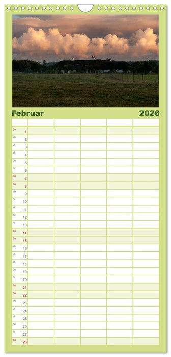 Traumziel Dänemark (CALVENDO Familienplaner 2026)