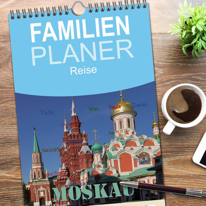 Moskau (CALVENDO Familienplaner 2026)
