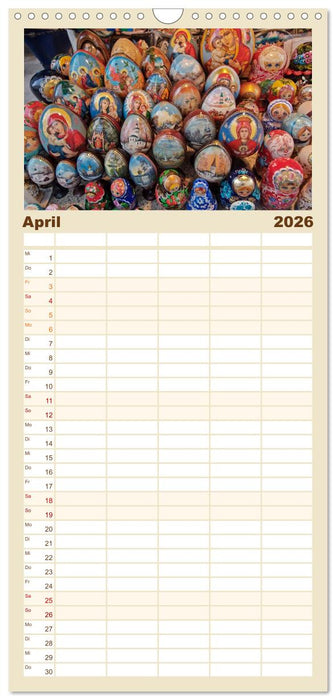 Moskau (CALVENDO Familienplaner 2026)