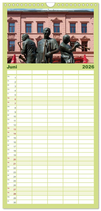 Malerisches Quedlinburg (CALVENDO Familienplaner 2026)