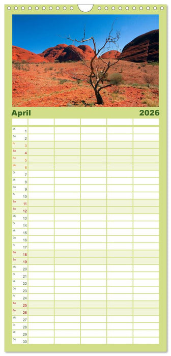 Australien (CALVENDO Familienplaner 2026)