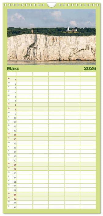 Zauberhaftes Südengland (CALVENDO Familienplaner 2026)