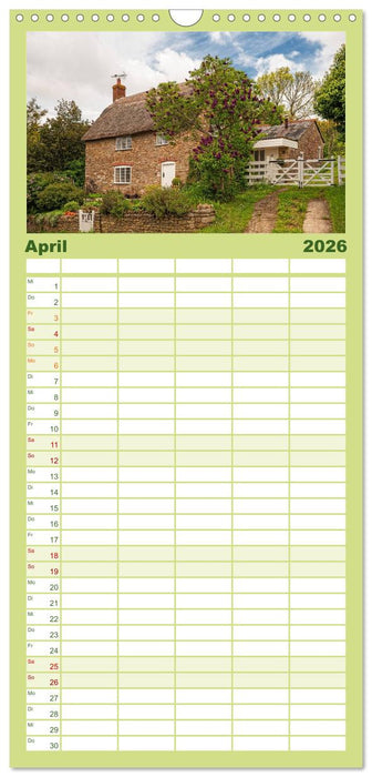 Zauberhaftes Südengland (CALVENDO Familienplaner 2026)