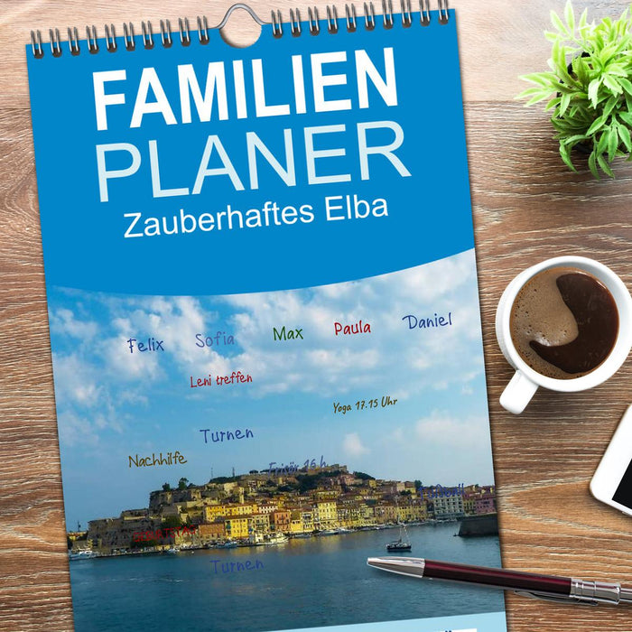 Zauberhaftes Elba (CALVENDO Familienplaner 2026)