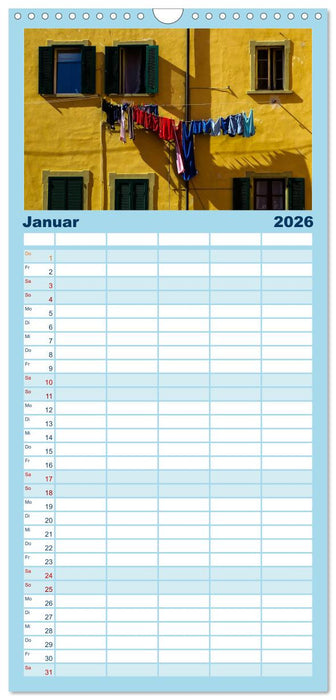 Zauberhaftes Elba (CALVENDO Familienplaner 2026)