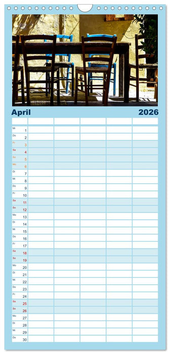 Zauberhaftes Elba (CALVENDO Familienplaner 2026)