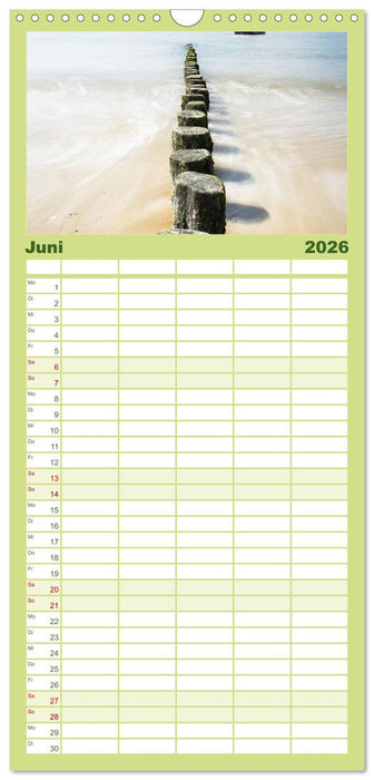 Ameland Wunderschöne Insel (CALVENDO Familienplaner 2026)