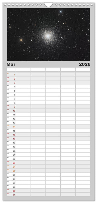 Beeindruckendes Universum (CALVENDO Familienplaner 2026)