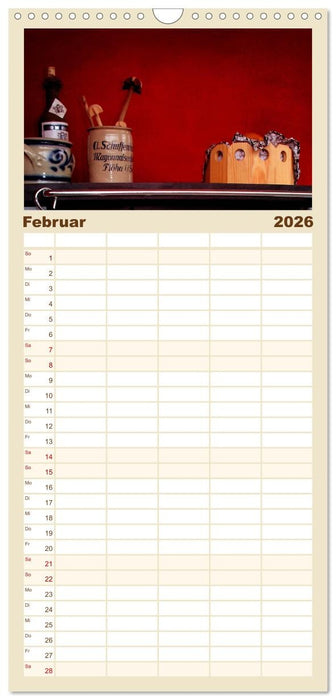 Der Küchenkalender (CALVENDO Familienplaner 2026)