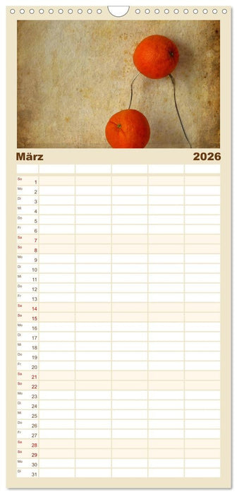 Der Küchenkalender (CALVENDO Familienplaner 2026)