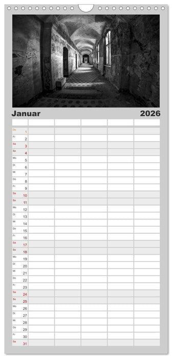 Lost Beauty (CALVENDO Familienplaner 2026)