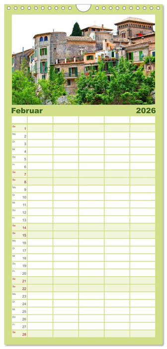 MALLORCA zum VERLIEBEN (CALVENDO Familienplaner 2026)