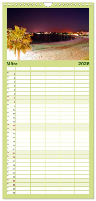 MALLORCA zum VERLIEBEN (CALVENDO Familienplaner 2026)