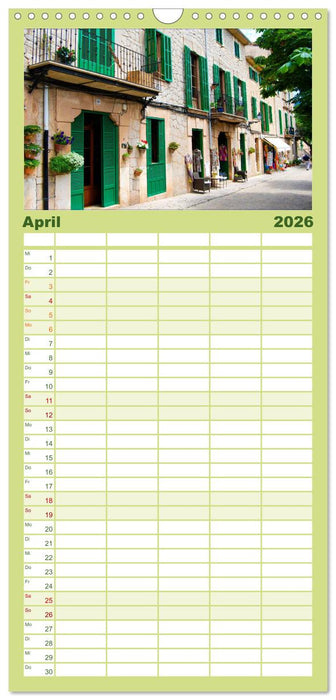 MALLORCA zum VERLIEBEN (CALVENDO Familienplaner 2026)