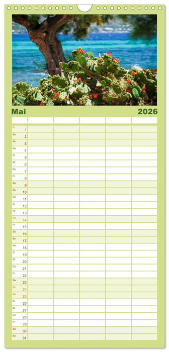 MALLORCA zum VERLIEBEN (CALVENDO Familienplaner 2026)