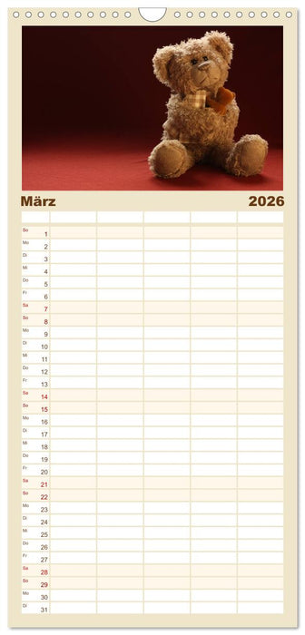 Herr Nopf ist da! (CALVENDO Familienplaner 2026)