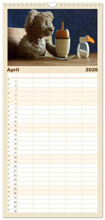 Herr Nopf ist da! (CALVENDO Familienplaner 2026)