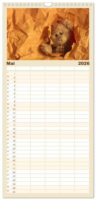 Herr Nopf ist da! (CALVENDO Familienplaner 2026)