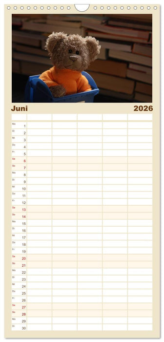 Herr Nopf ist da! (CALVENDO Familienplaner 2026)