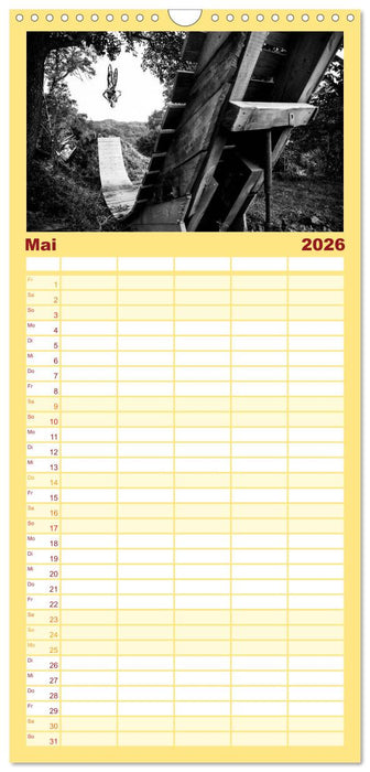 Mountain Bike 2026 by Stef. Candé (CALVENDO Familienplaner 2026)